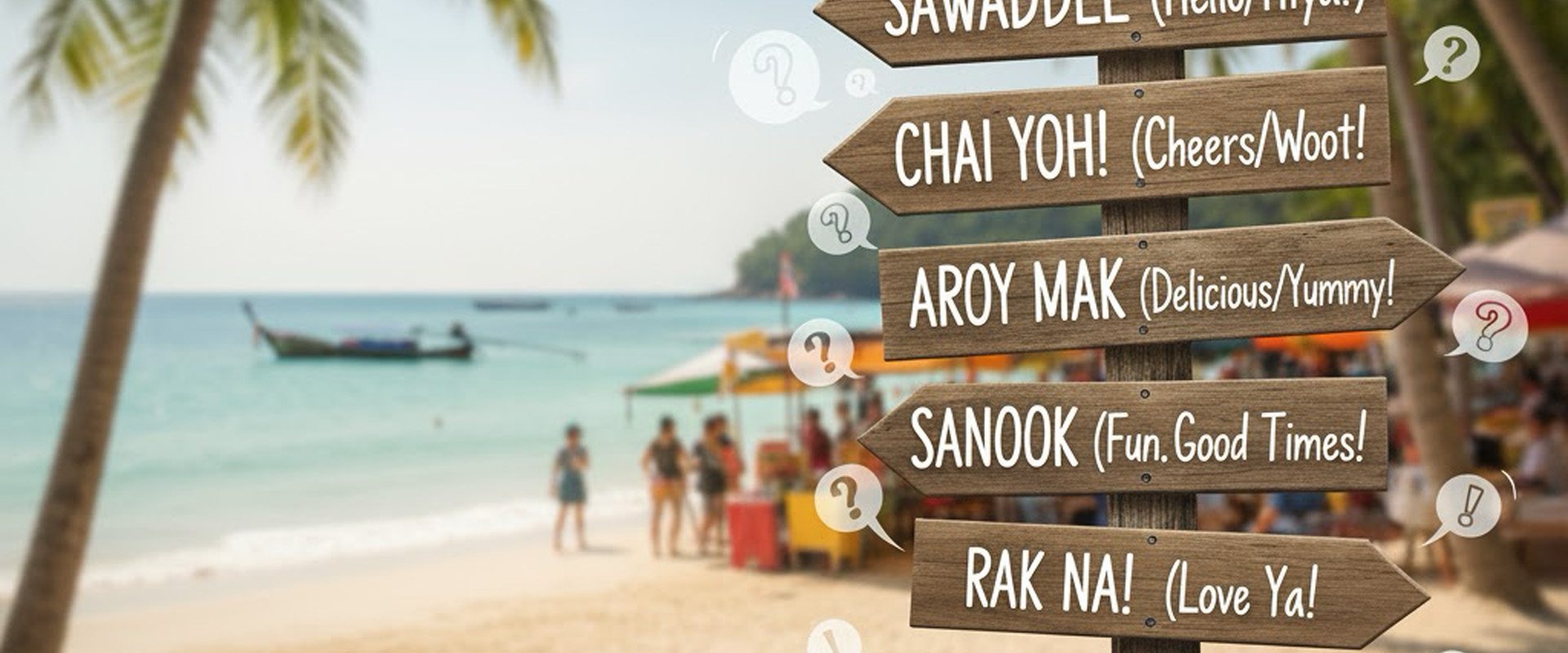 Phuket Local Slang & Thai Travel Phrases: A Fun Glossary for Travelers